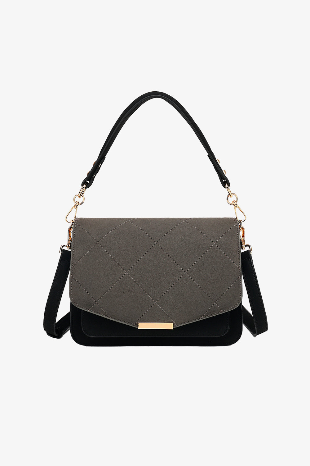 Noellas Blanca Bag Medium Dark Grey/Black. Køb Tasker hos www.noellafashion.dk