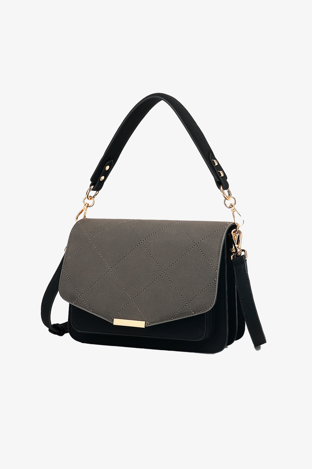 Blanca Bag Medium Dark Grey/Black