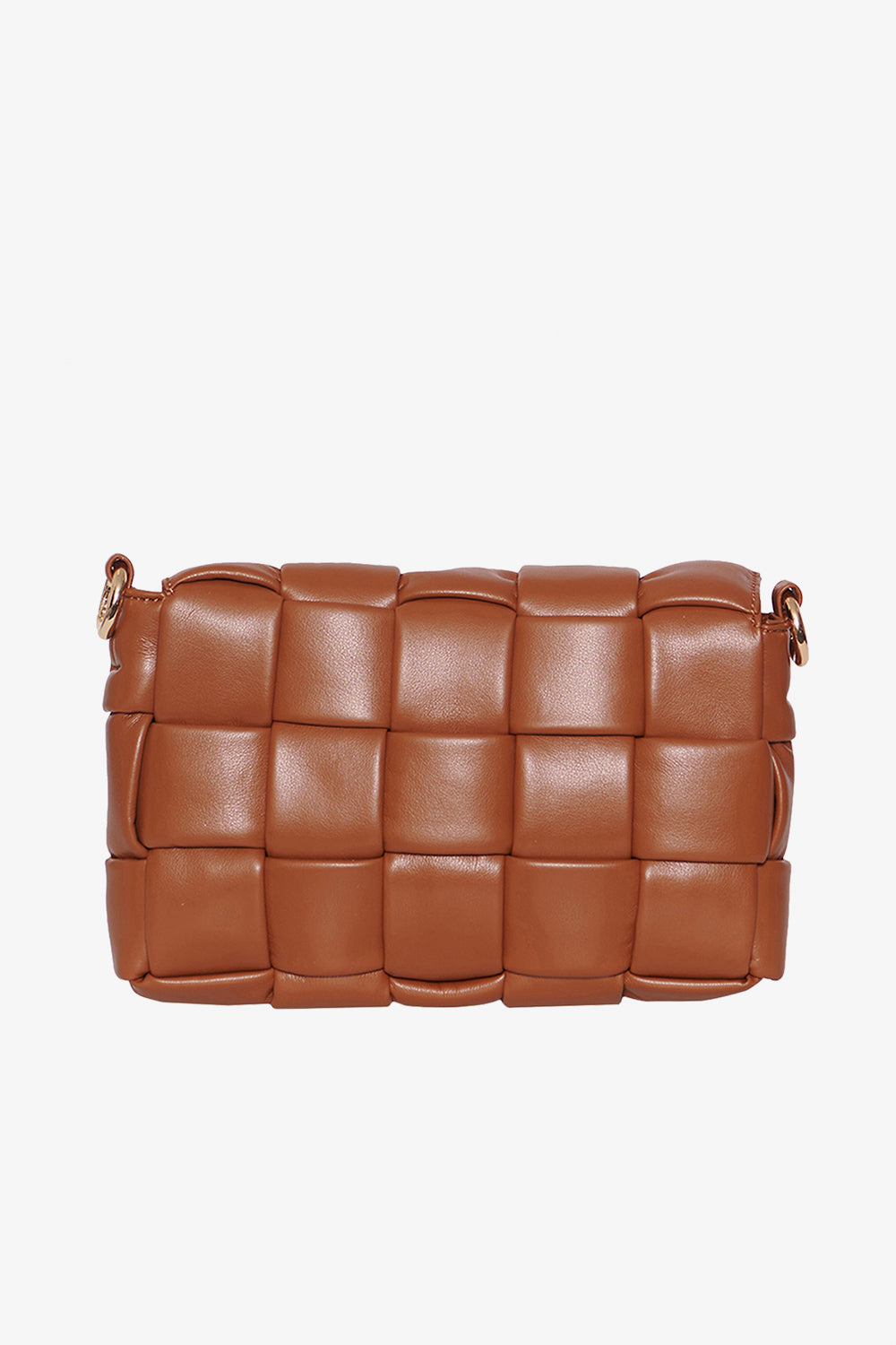 Noellas Brick Bag Cognac. Køb Tasker hos www.noellafashion.dk