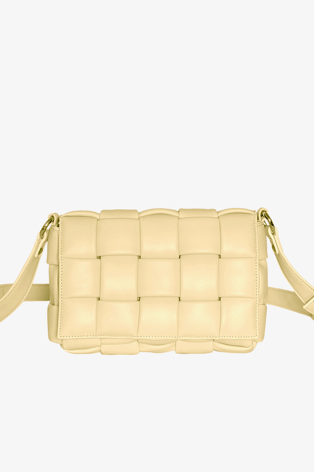 Noellas Brick Bag Pastel Yellow. Køb Tasker hos www.noellafashion.dk