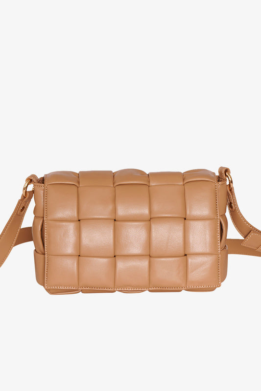 Noellas Brick Bag Taupe. Køb Tasker hos www.noellafashion.dk