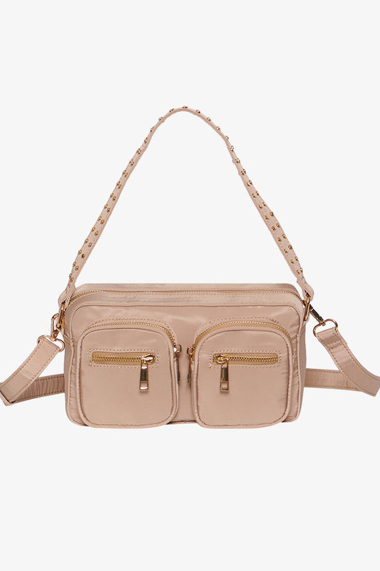 Noellas Celina Nylon Bag Beige. Køb Tasker hos www.noellafashion.dk