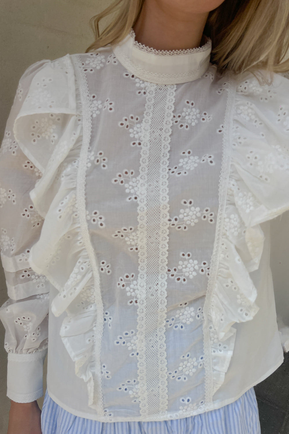 Rina Blouse White