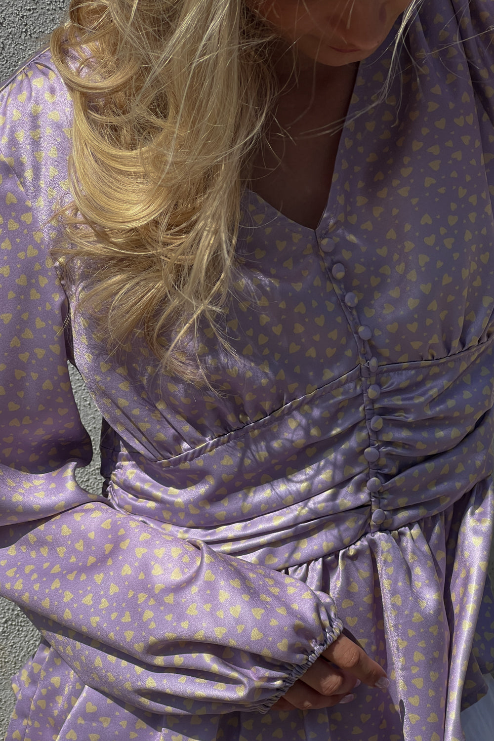 Ryder Patty Blouse Lavender Heart