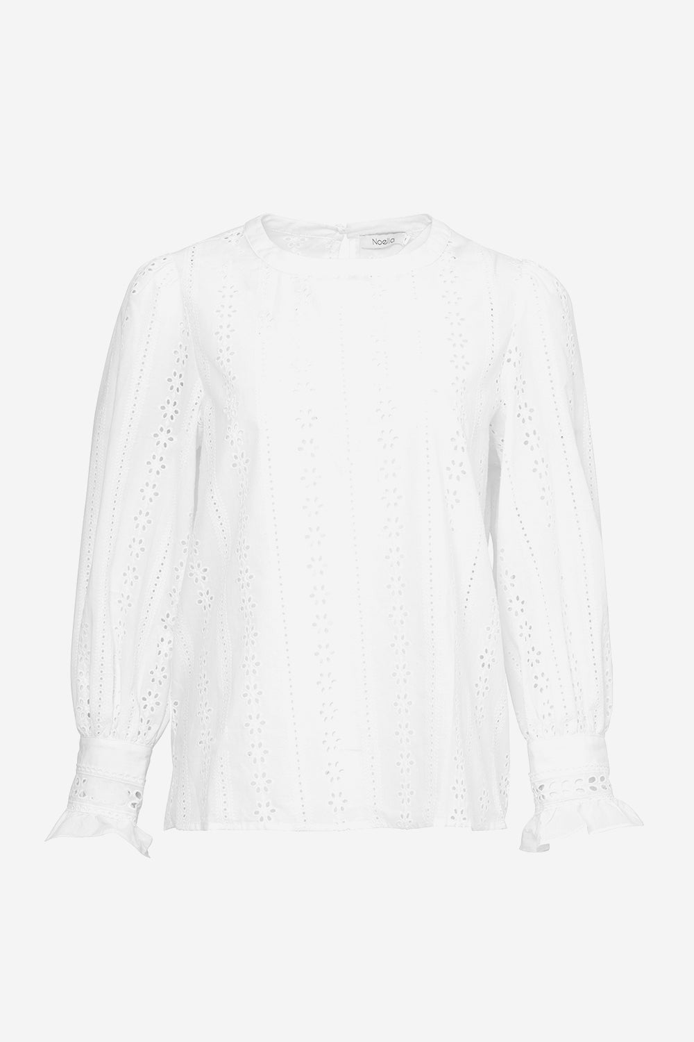 Darling Embrodery Shirt Cotton White