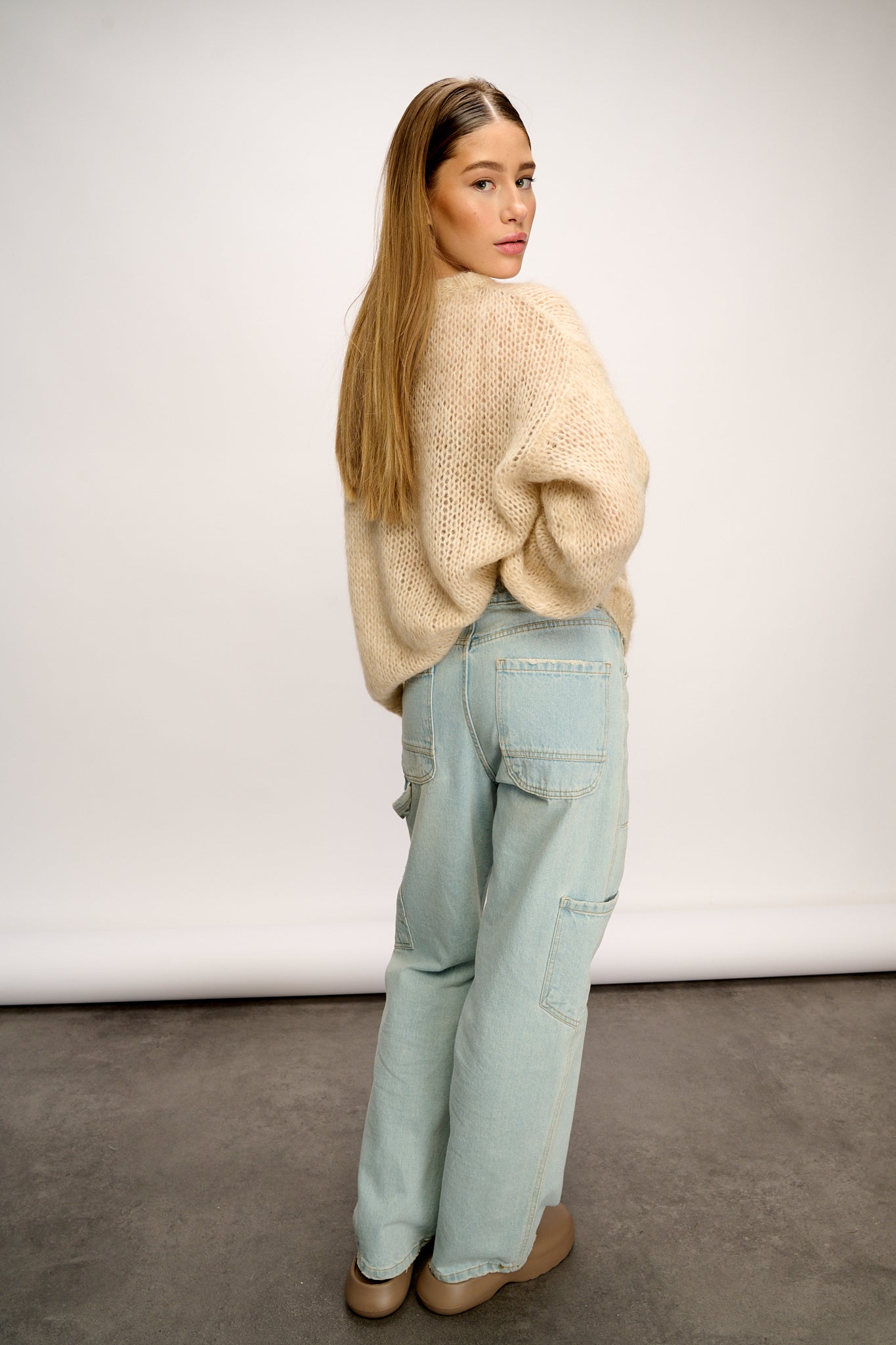 Delta Knit Sweater Camel