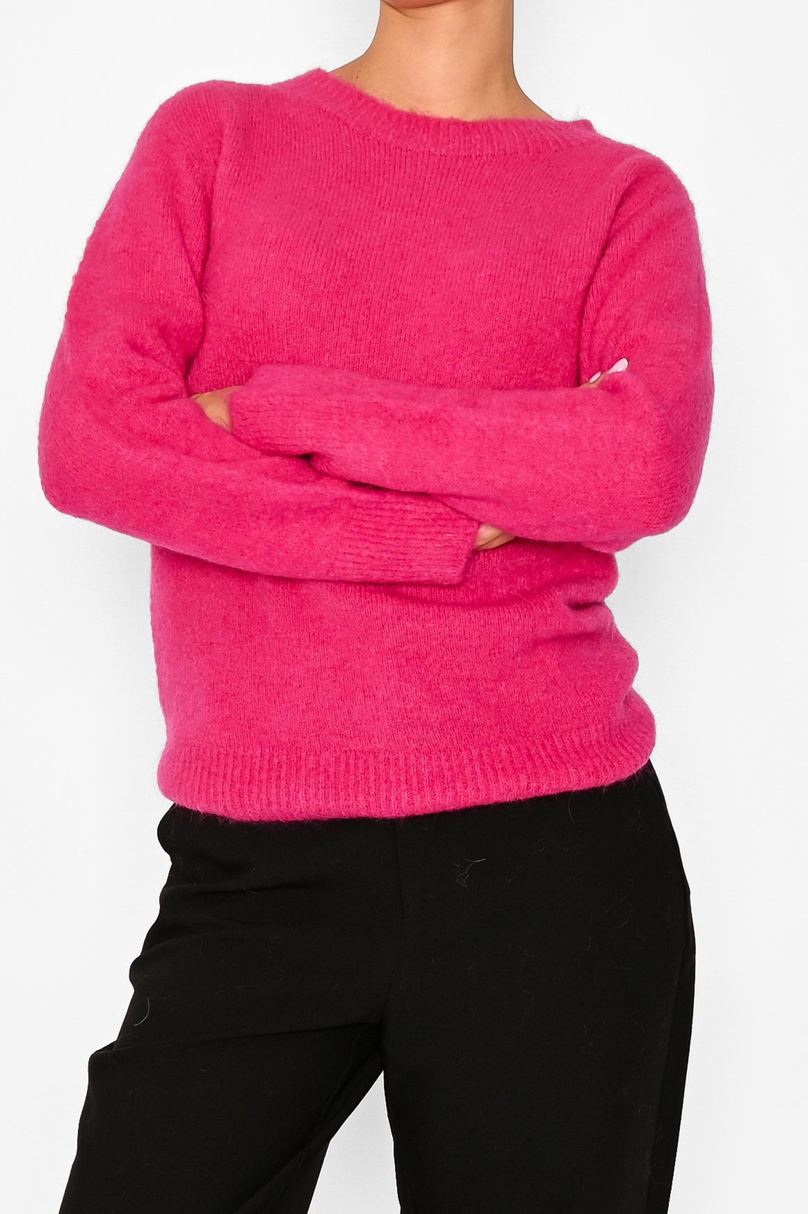 Fabio Knit Sweater Pink