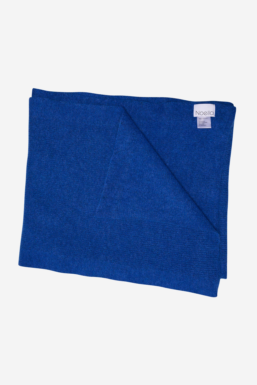 Noellas Pacy Knit Scarf Cobalt Blue. Køb Halstørklæde hos www.noellafashion.dk