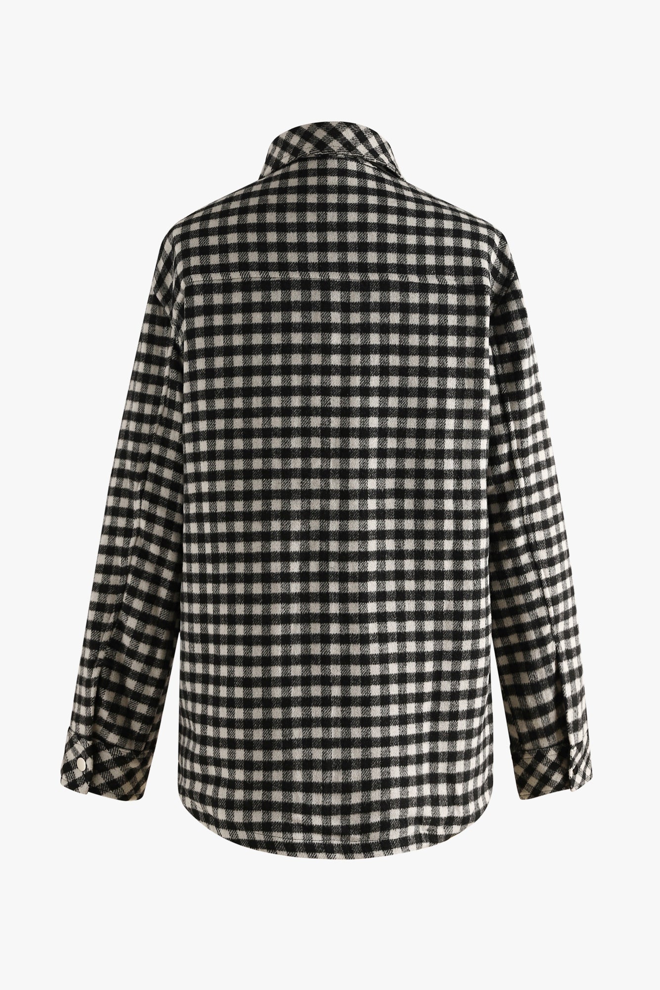 Saint Jacket Wool Black/white Checks