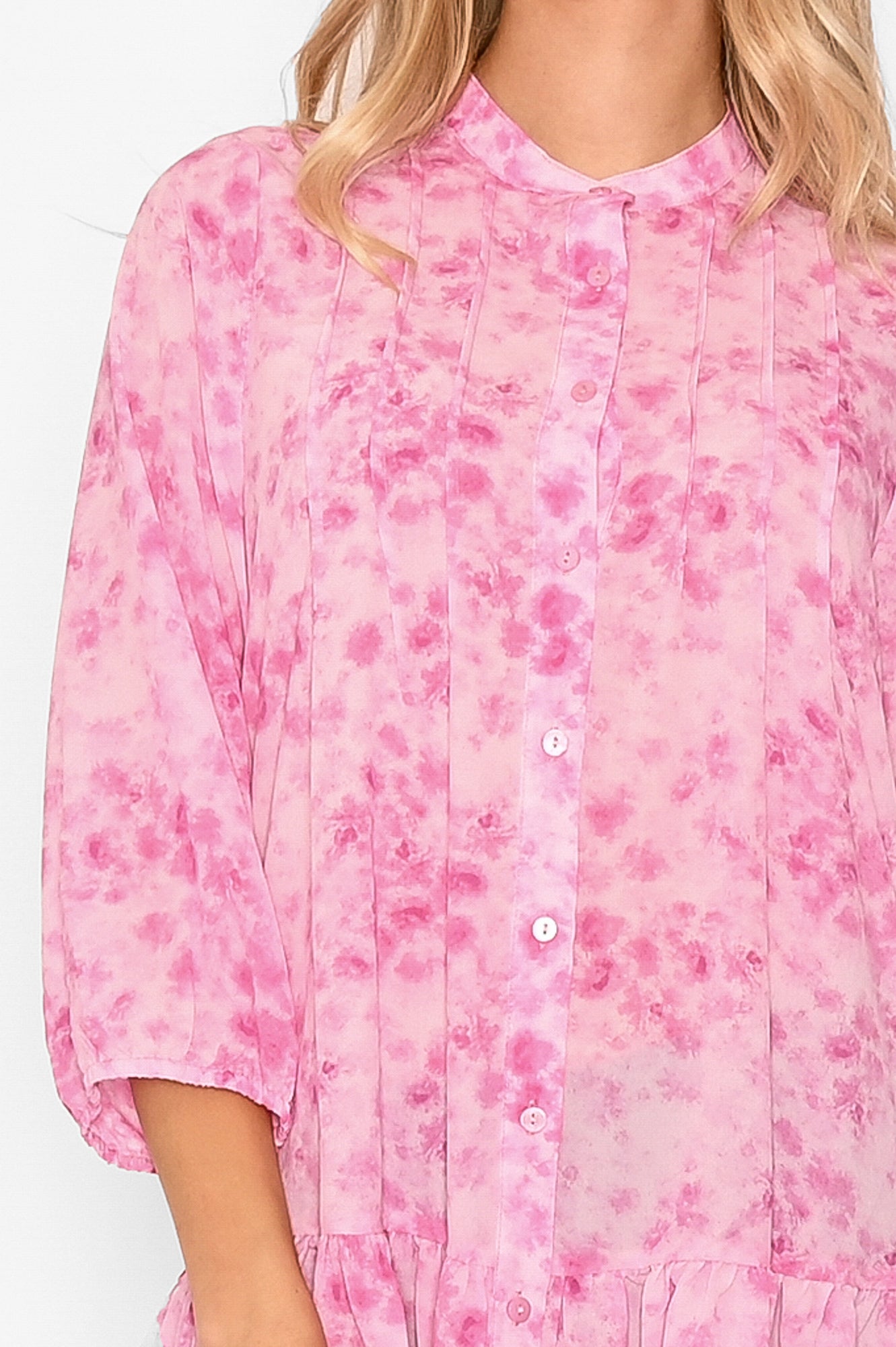 Imogene Dress Trudy Pink Print