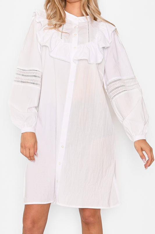 Jaylah Dress White