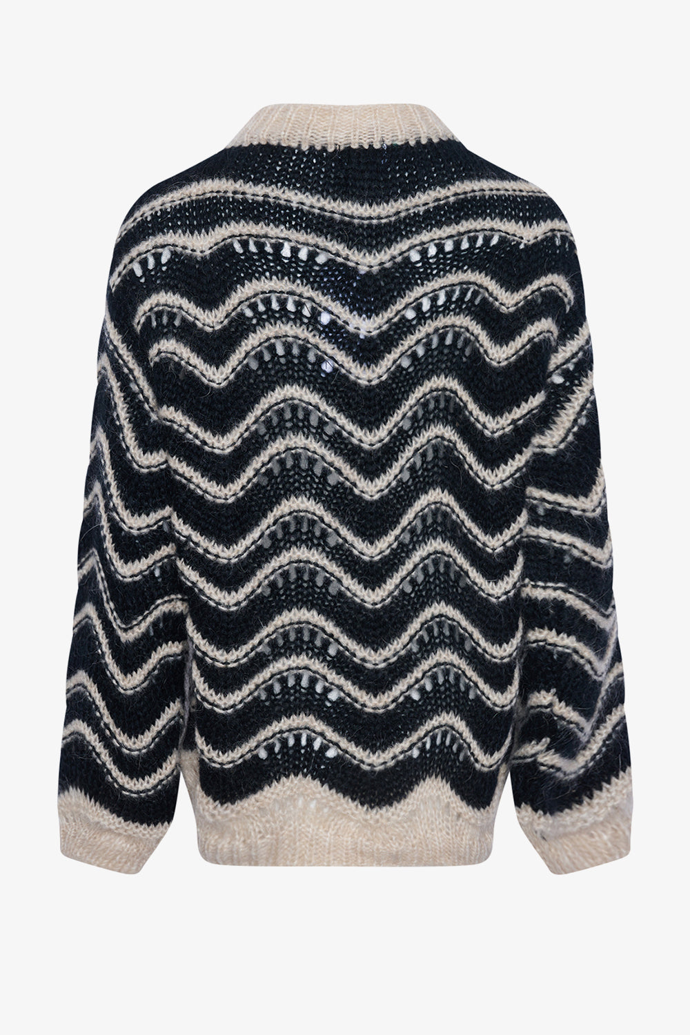 Jaylani Knit Black Sand Mix