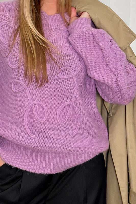 Karessa Knit Orchid Pink