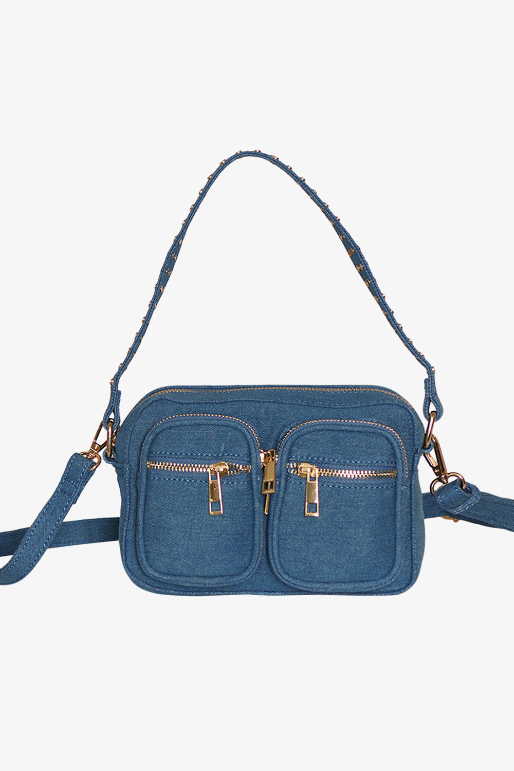 Noellas Kendra Denim Bag Denim. Køb Tasker hos www.noellafashion.dk