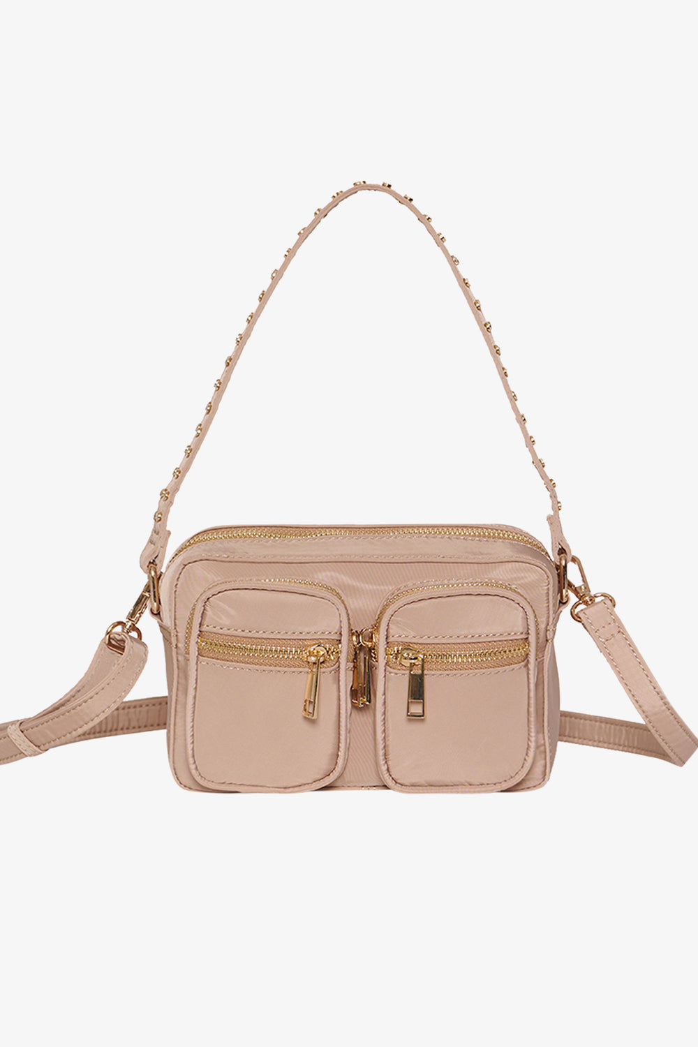 Noellas Kendra Nylon Bag Beige. Køb Tasker hos www.noellafashion.dk