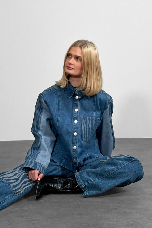 Kimbra Shirt Patch Denim