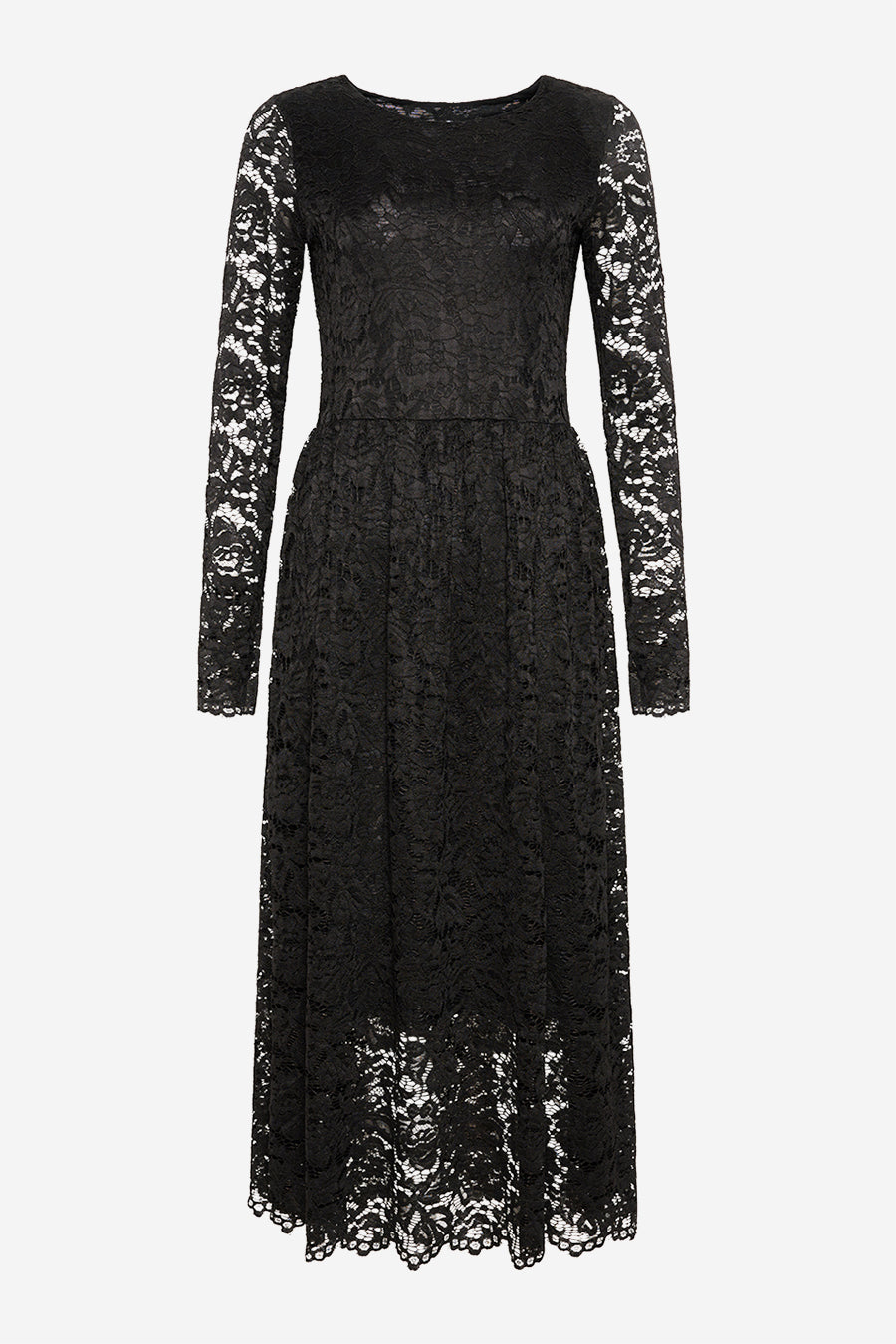 Noellas Lola Lace Dress Black. Køb Kjoler hos www.noellafashion.dk