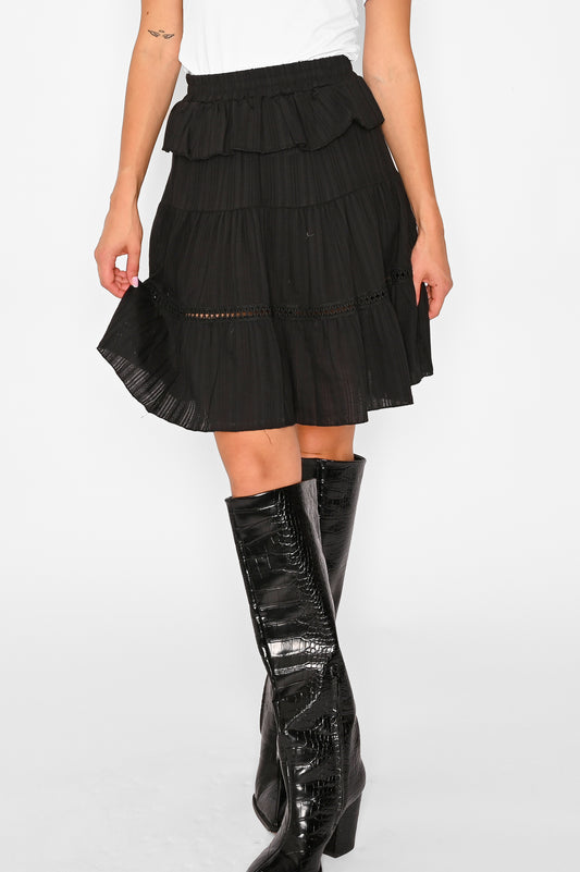 Lucca Skirt Black