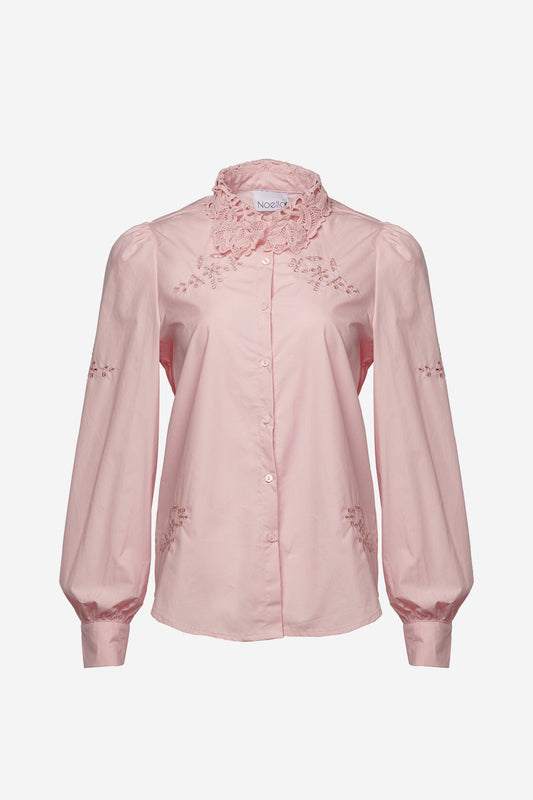 Lucille Shirt Cotton Rose
