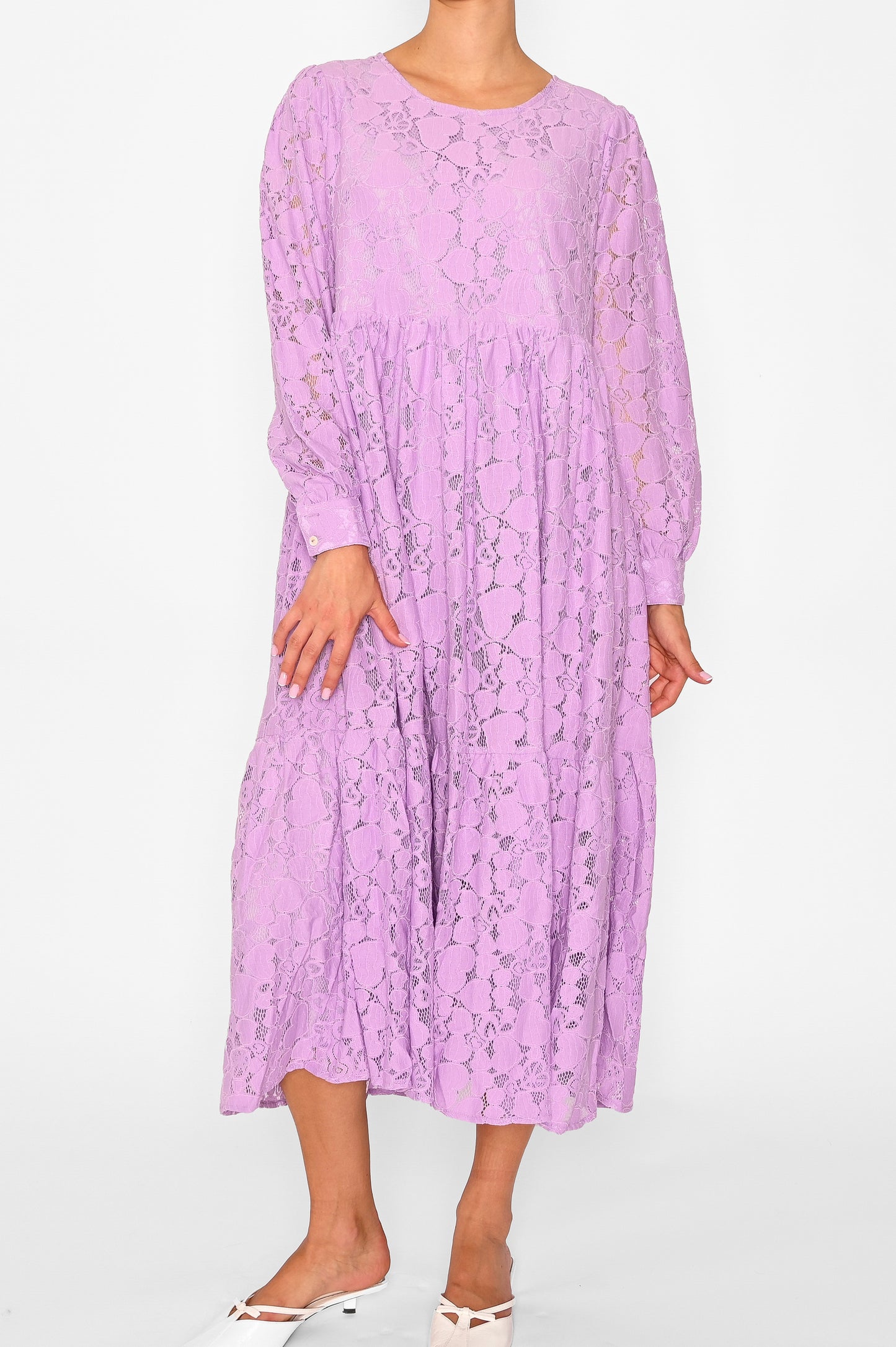 Macenna Long Dress Soft Purple