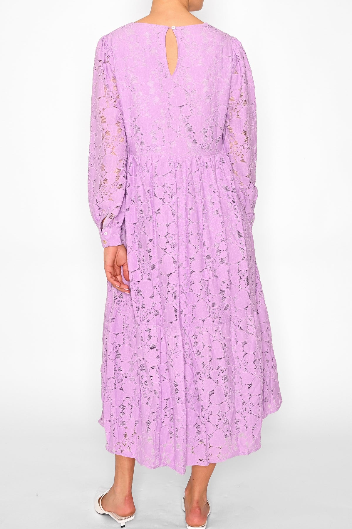 Macenna Long Dress Soft Purple