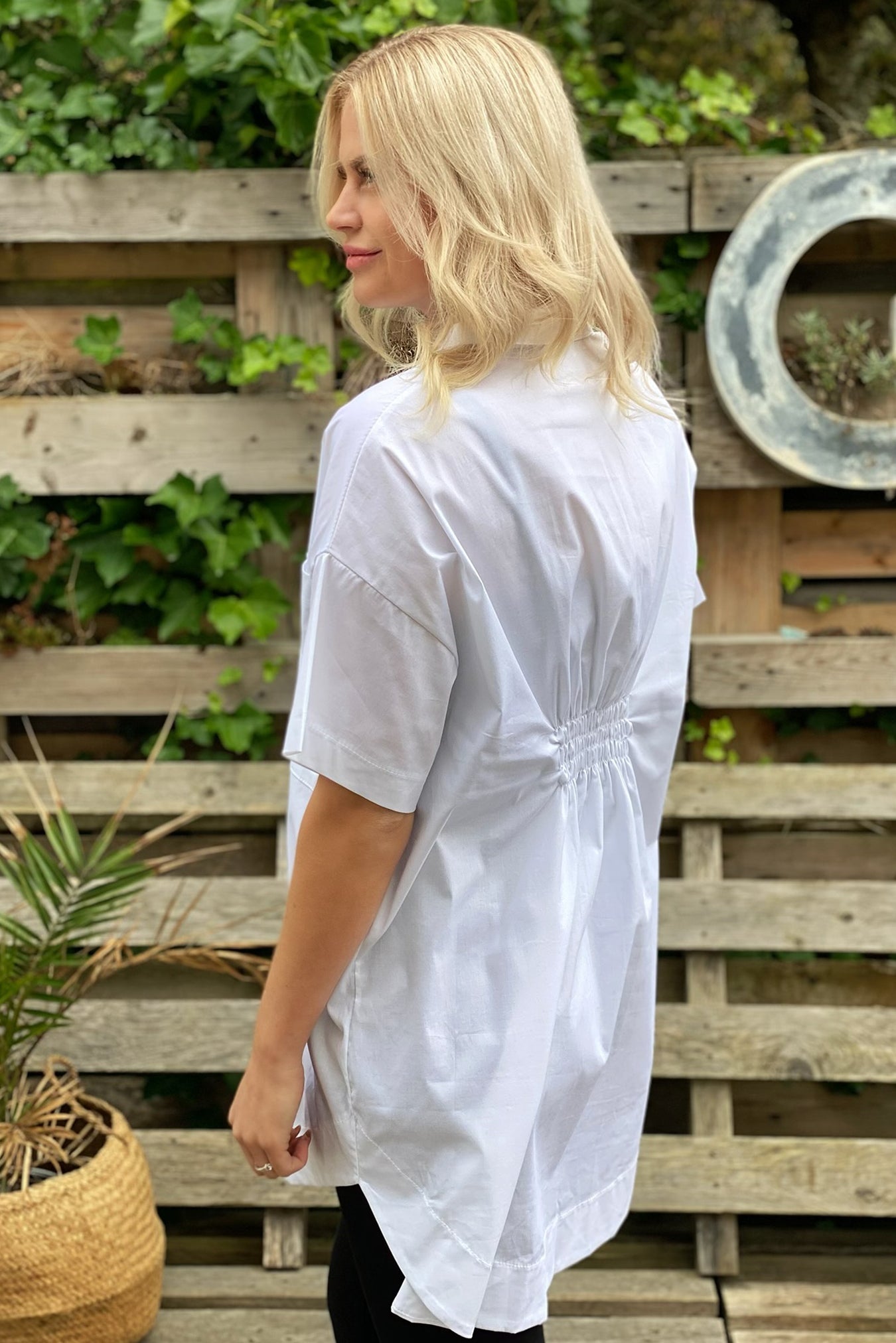 Maiden Shirt Cotton Poplin White