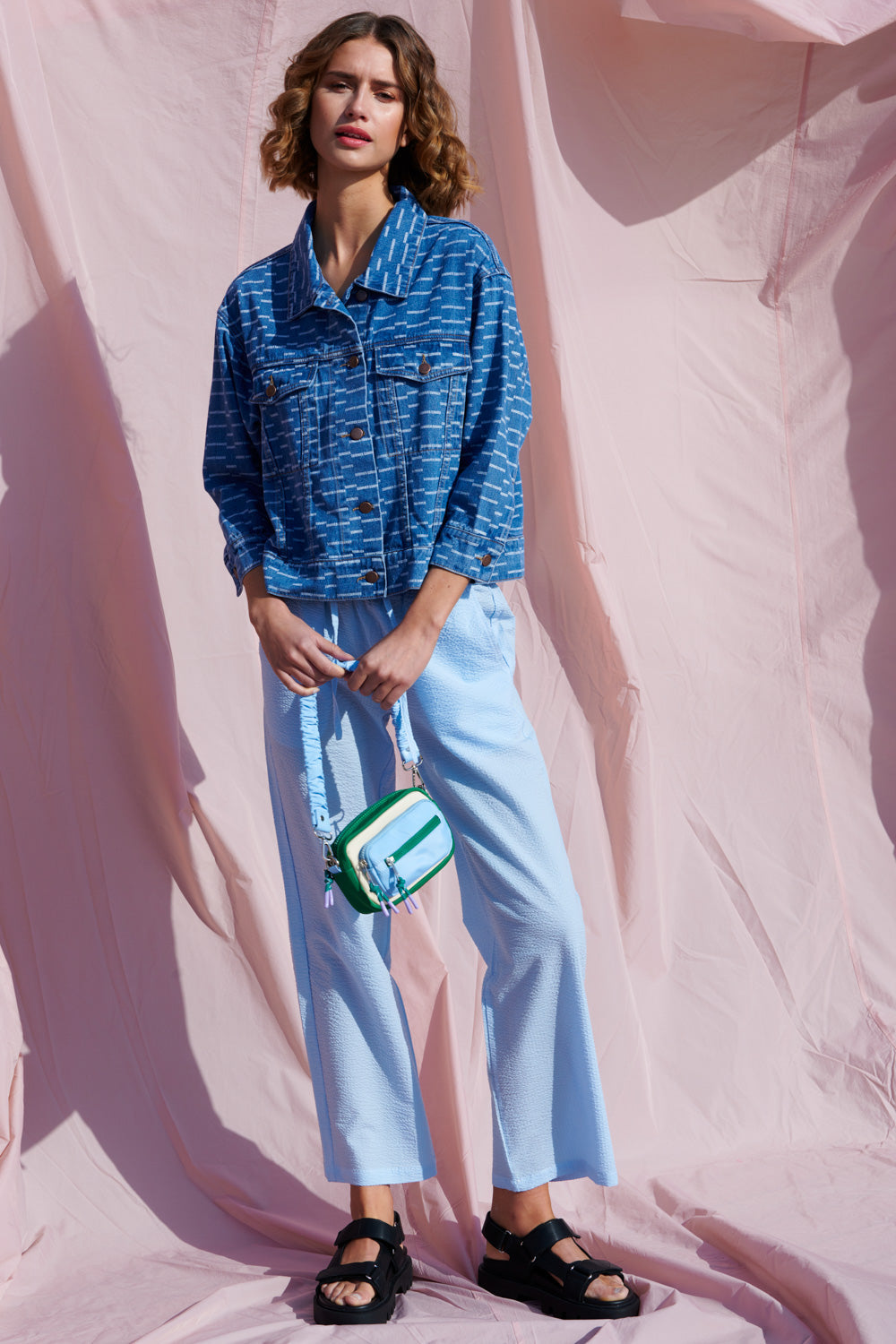 Nadine Pants Light Blue