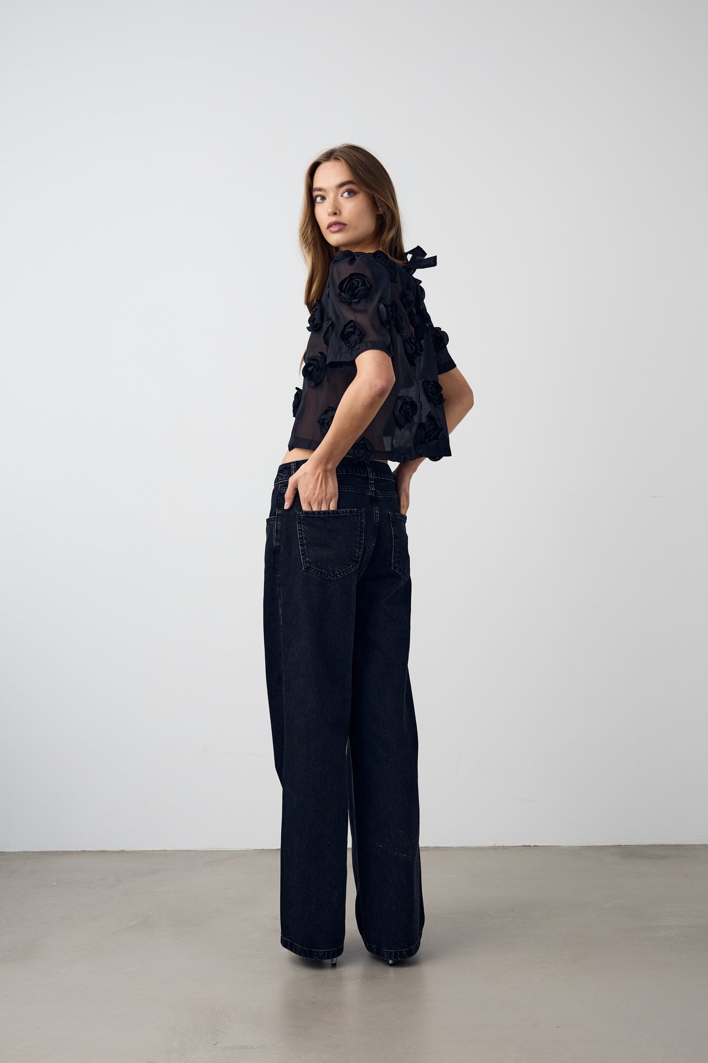 Kerrin Blouse Black