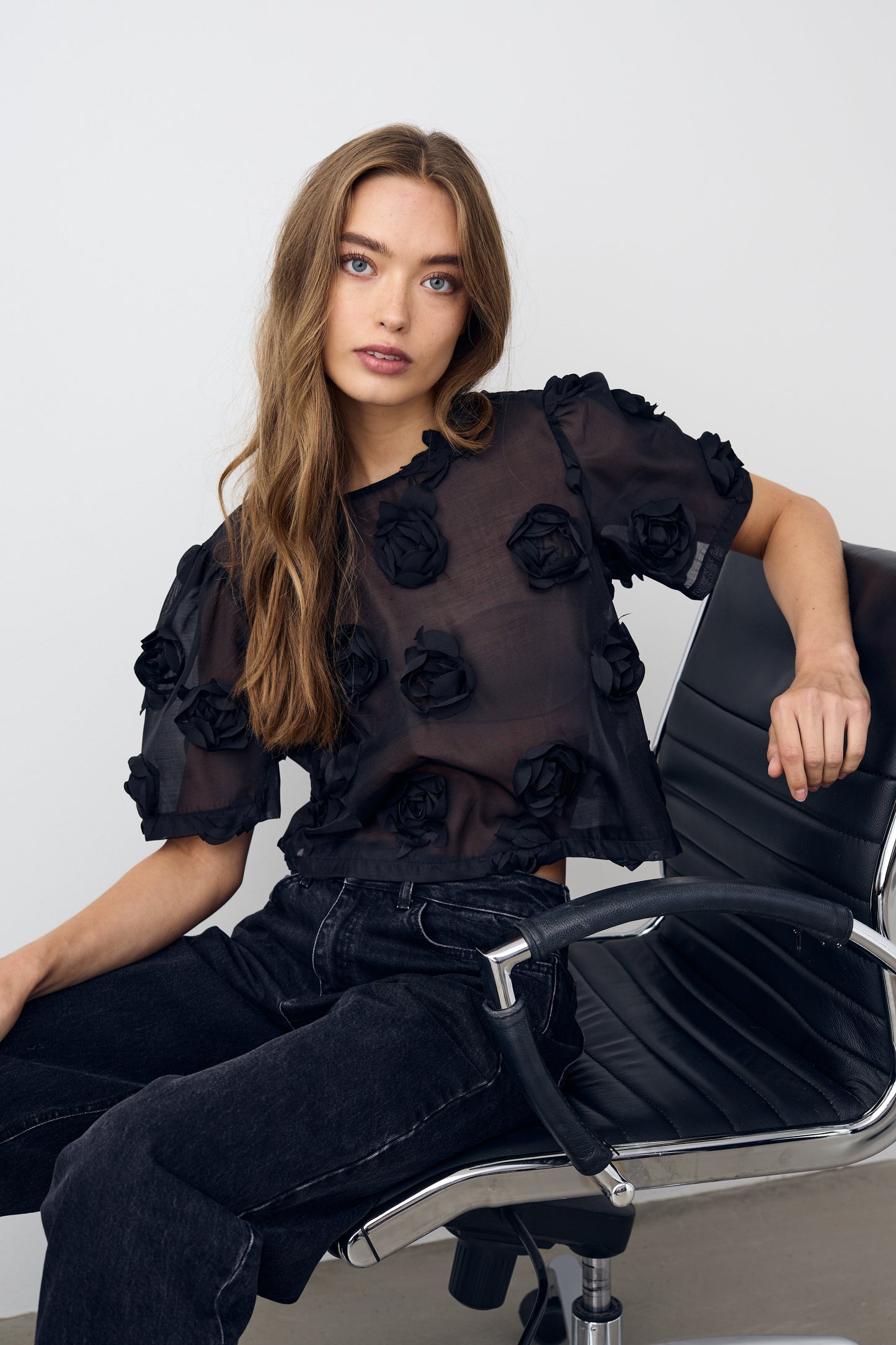 Kerrin Blouse Black
