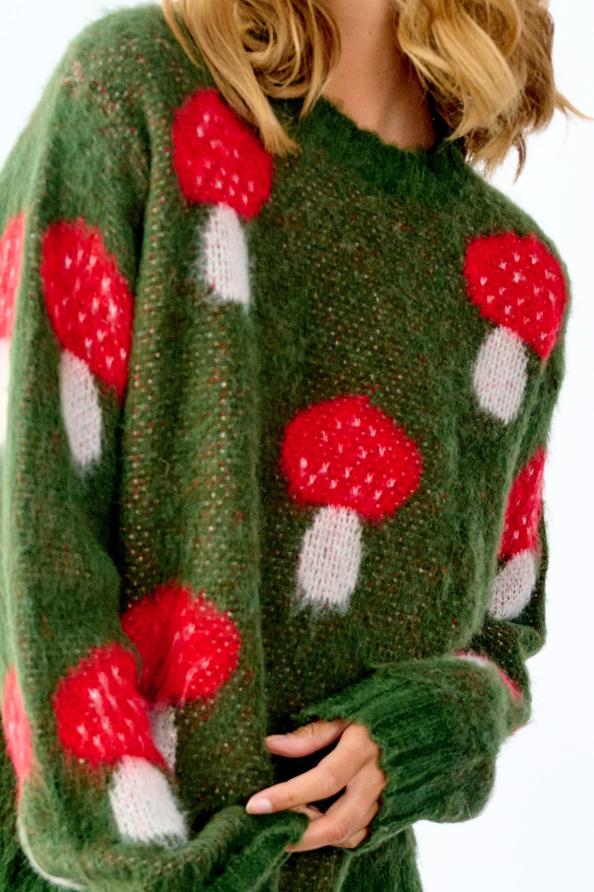 Lena Knit Sweater Mushroom