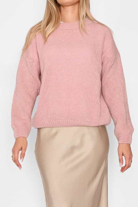 Renn Knit Sweater Rose