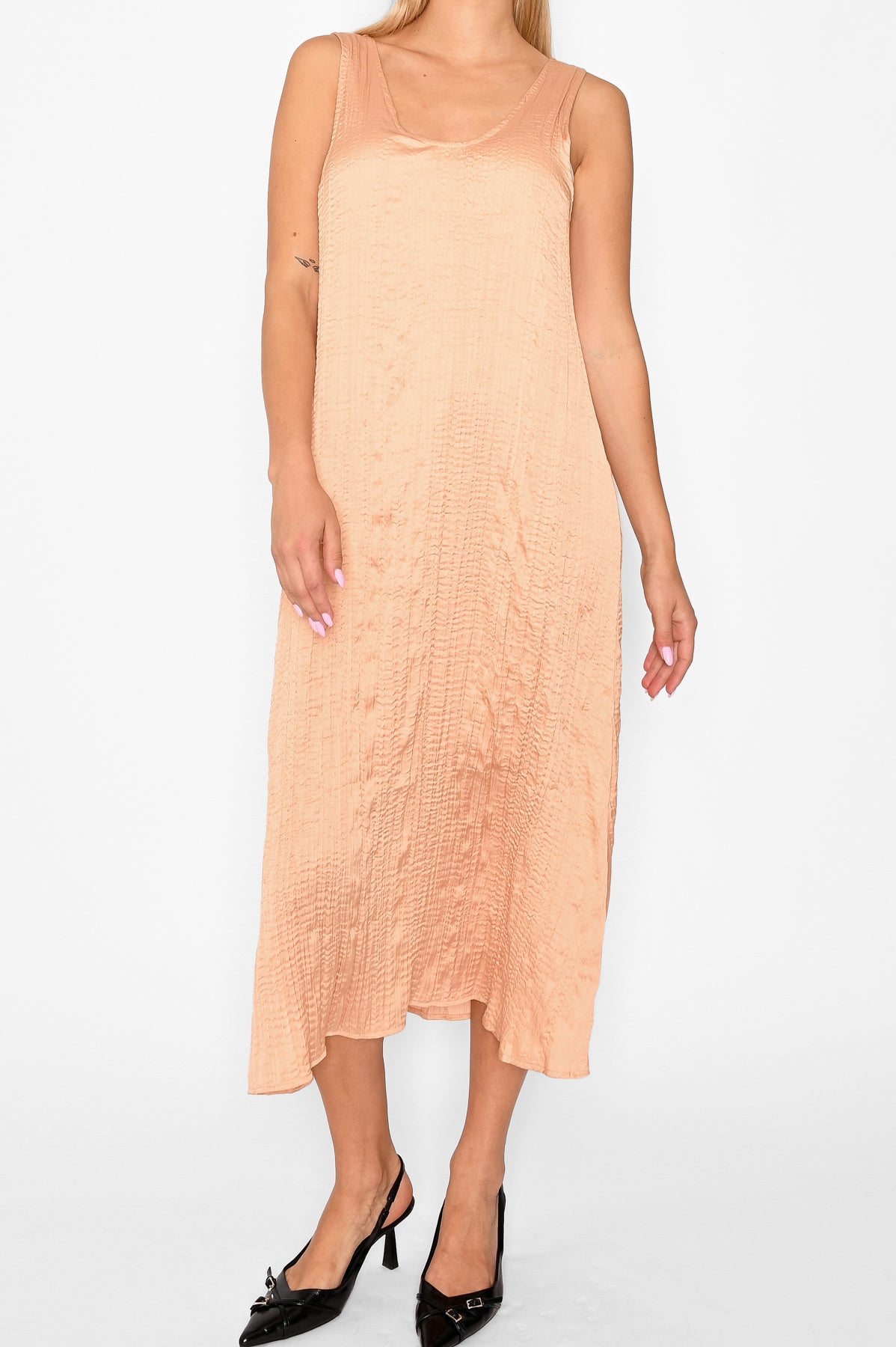 Samara Dress Dusty Apricot