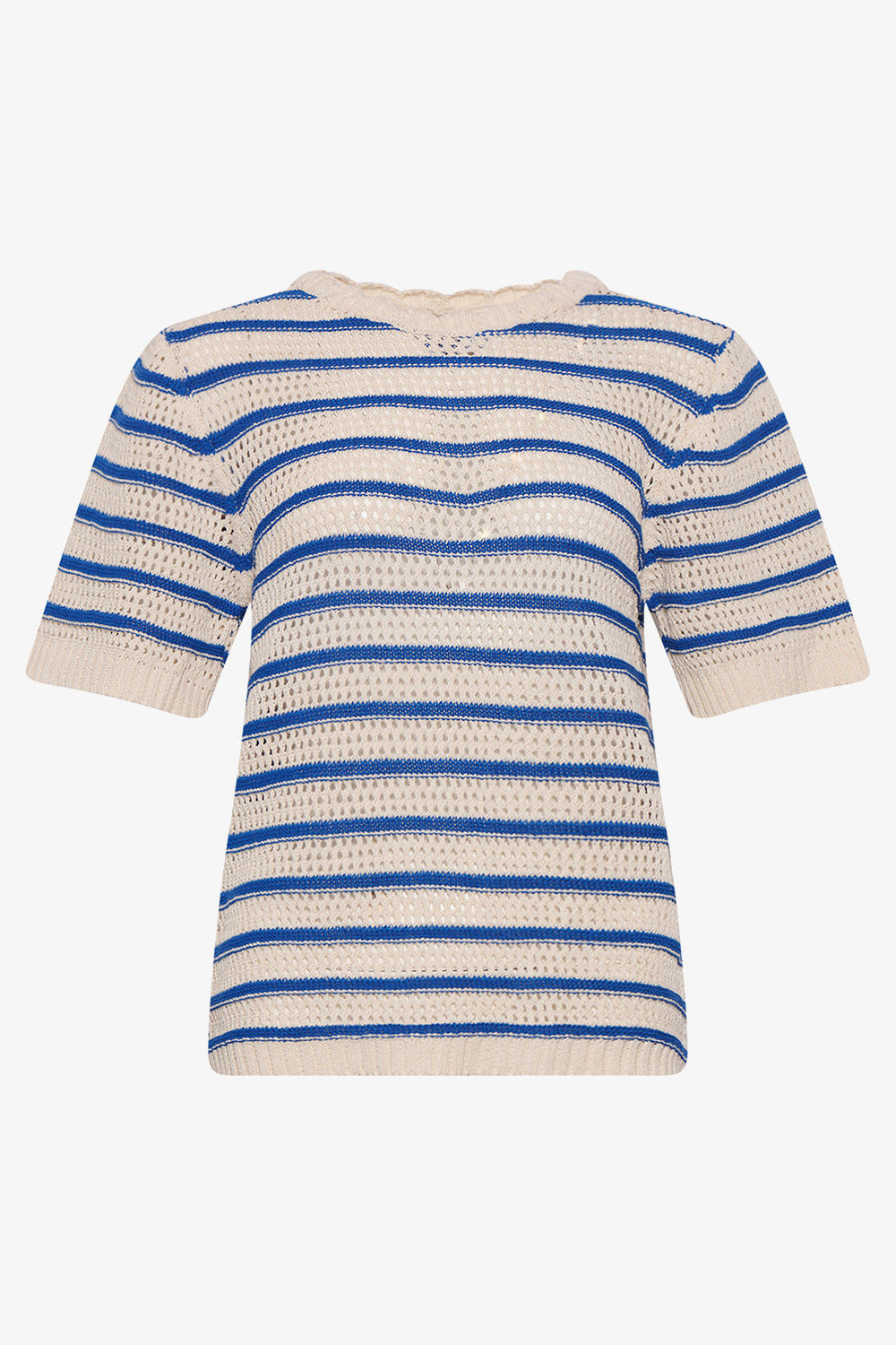 Shay Knit Jumper Blue Stripe