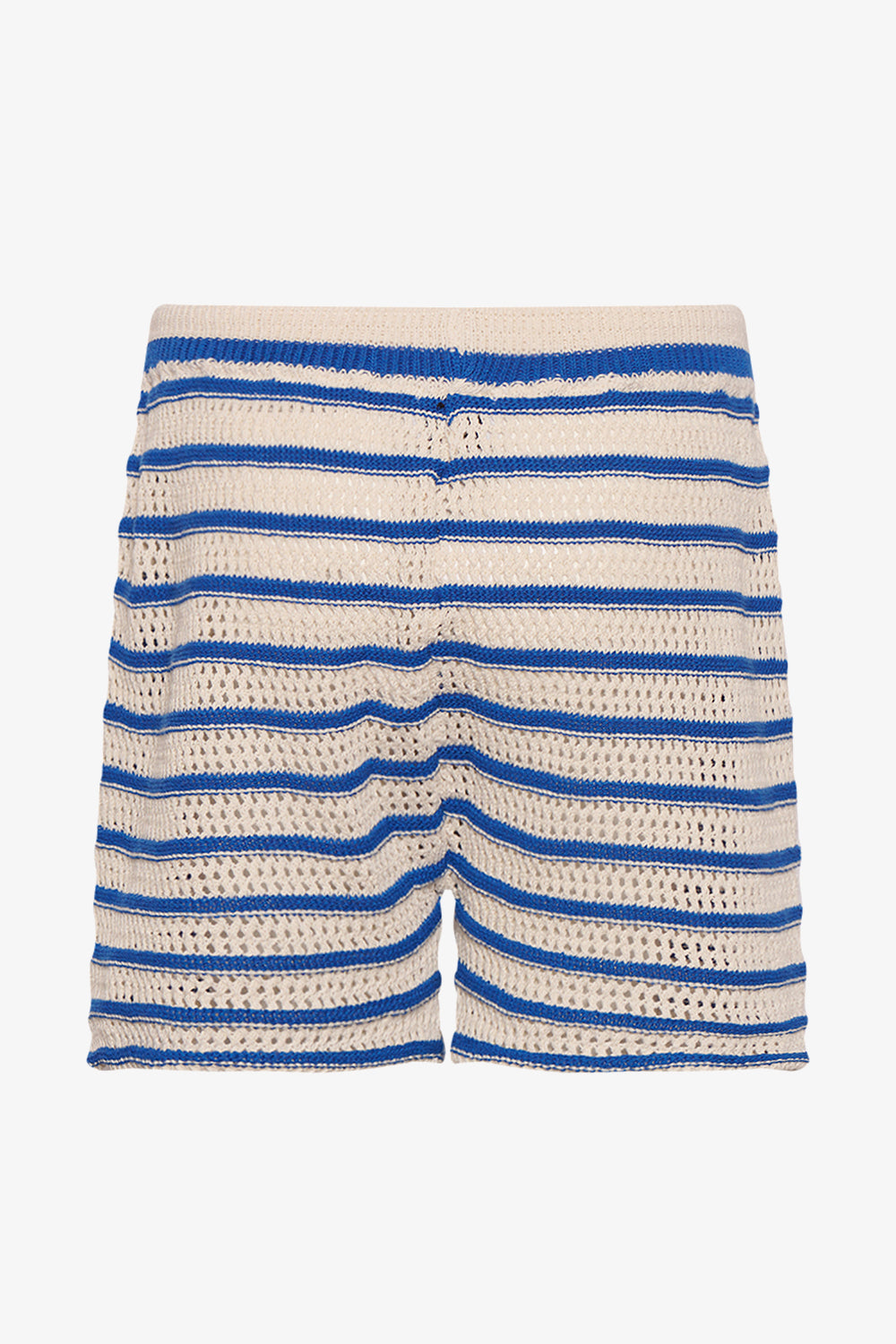 Noellas Shay Knit Shorts Blue Stripe.