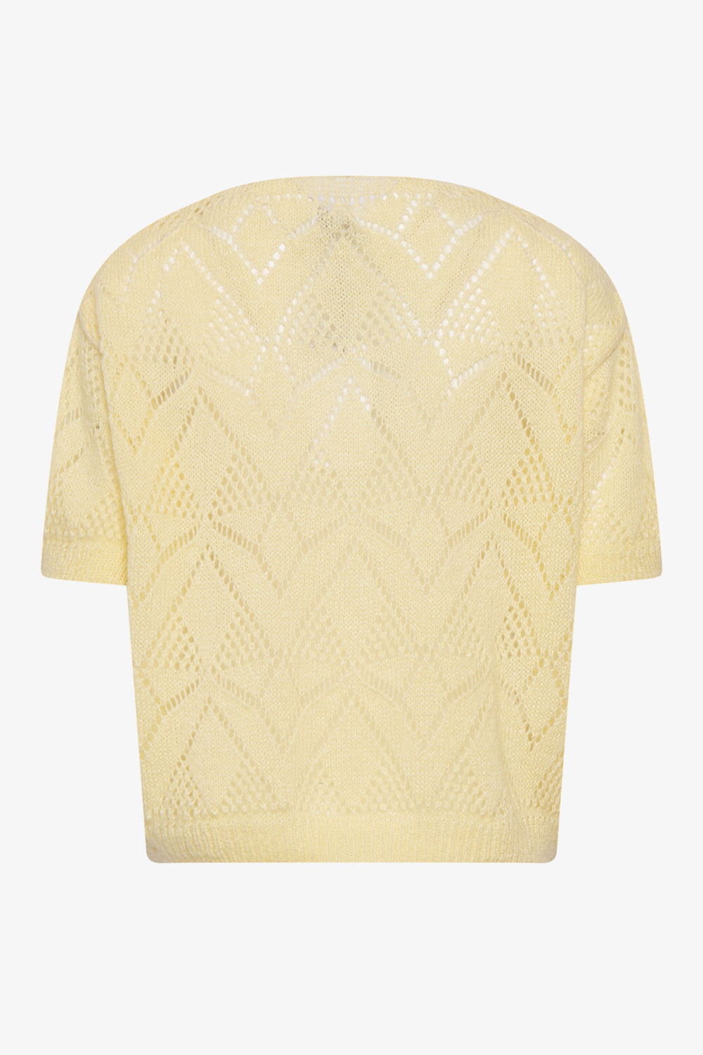 Noellas Sia Knit Jumper Buttercup yellow. Køb Striktrøjer hos www.noellafashion.dk