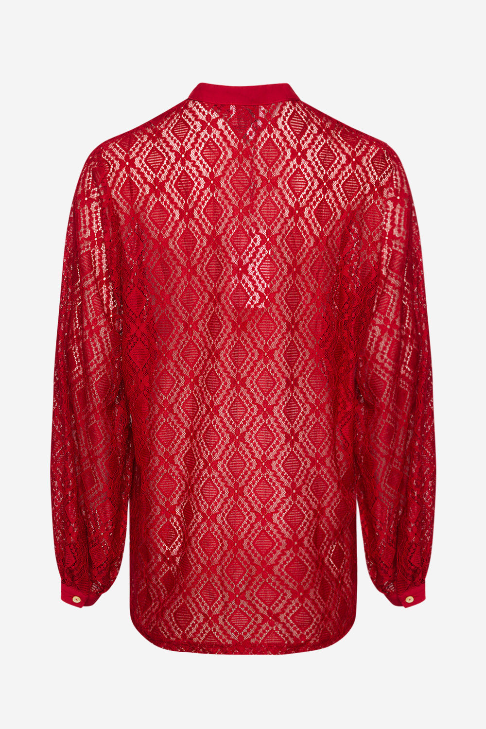 Texas Lace Shirt Red