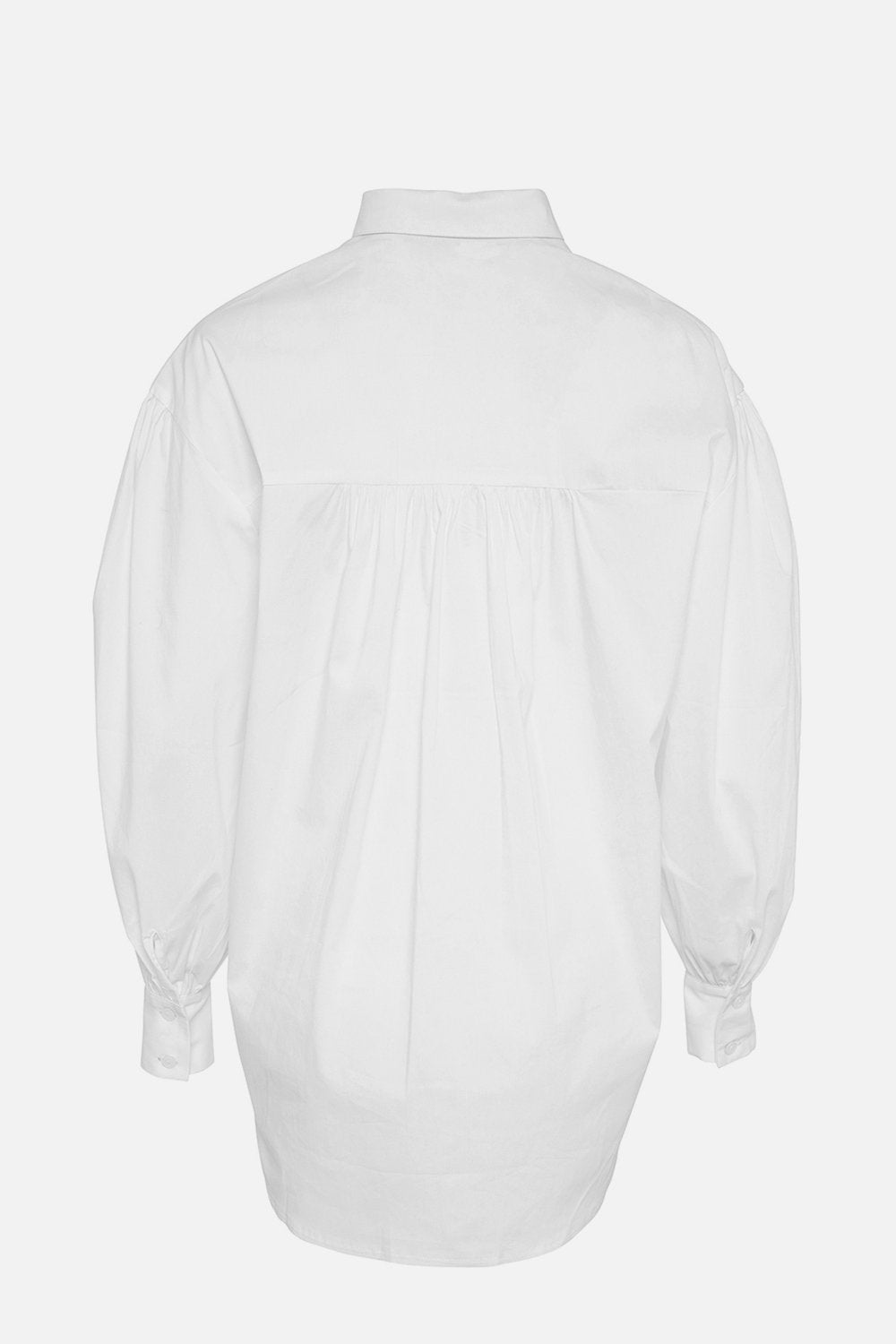 Tate Shirt Cotton Poplin White