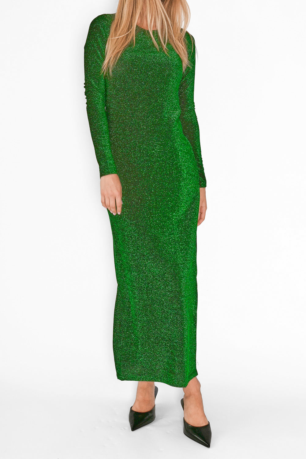 Tess l/s Dress Green