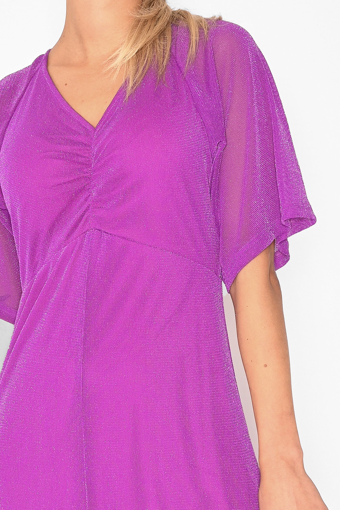 Vienna Midi Dress Lilac