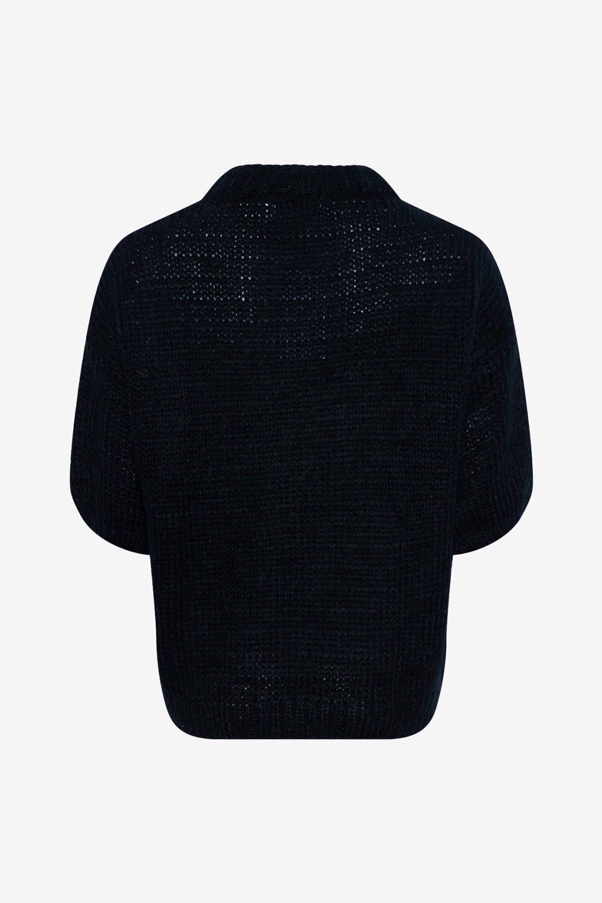 Amour Knit Black Offwhite Combo