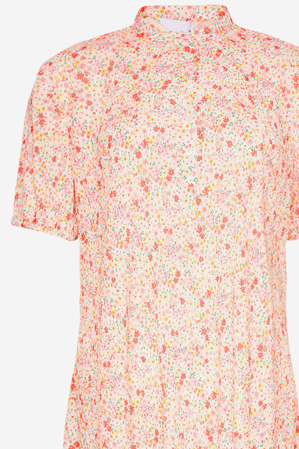 Antwerpen Mae Short Dress Pink Mix