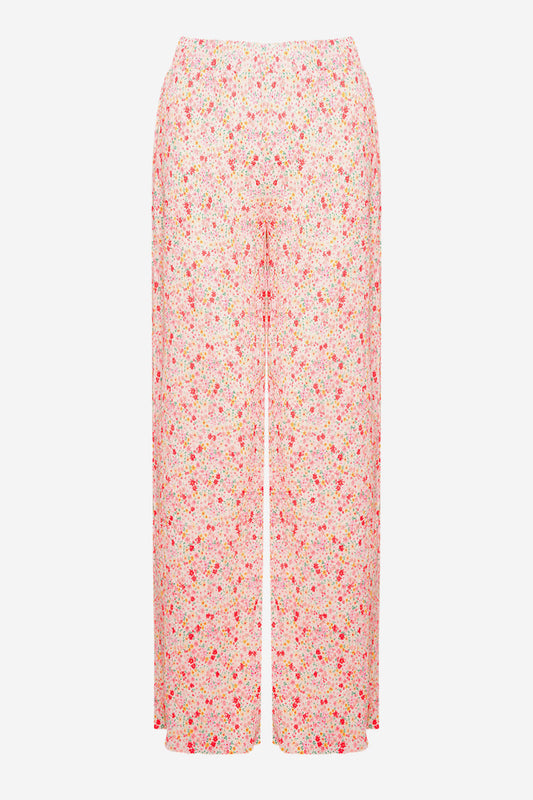 Noellas Antwerpen Pants Pink Mix. Køb Bukser hos www.noellafashion.dk