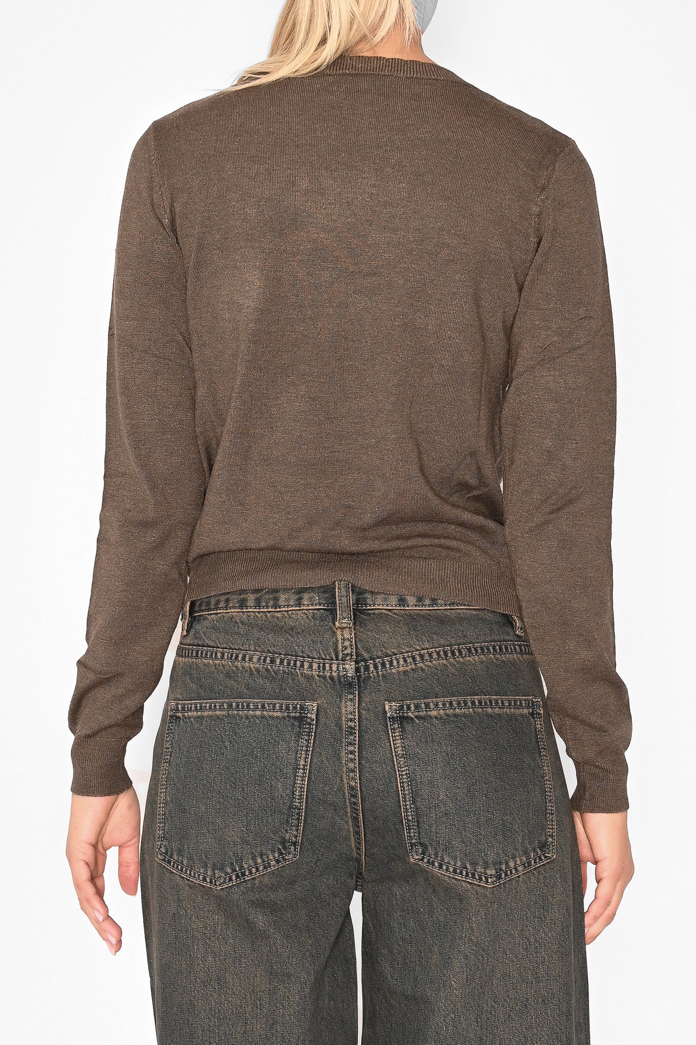 Ayla Knit Sweater Brown