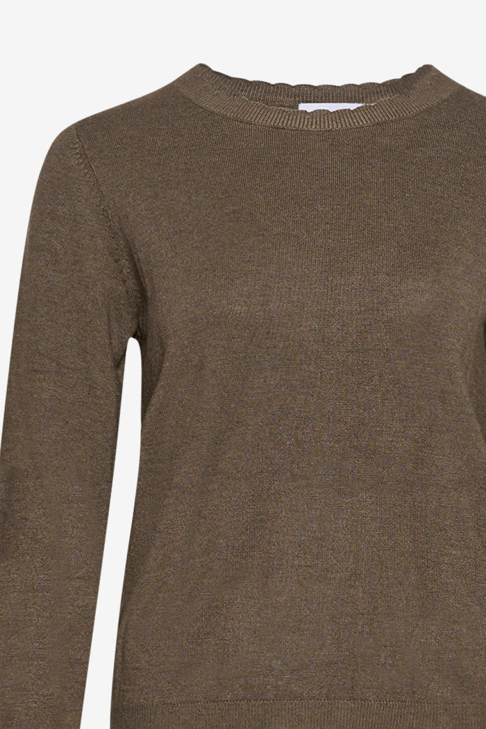 Ayla Knit Sweater Brown