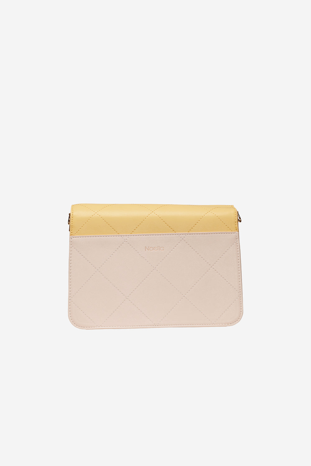 Blanca Multi Compartment Bag Yellow/Nude/Drk.Nude