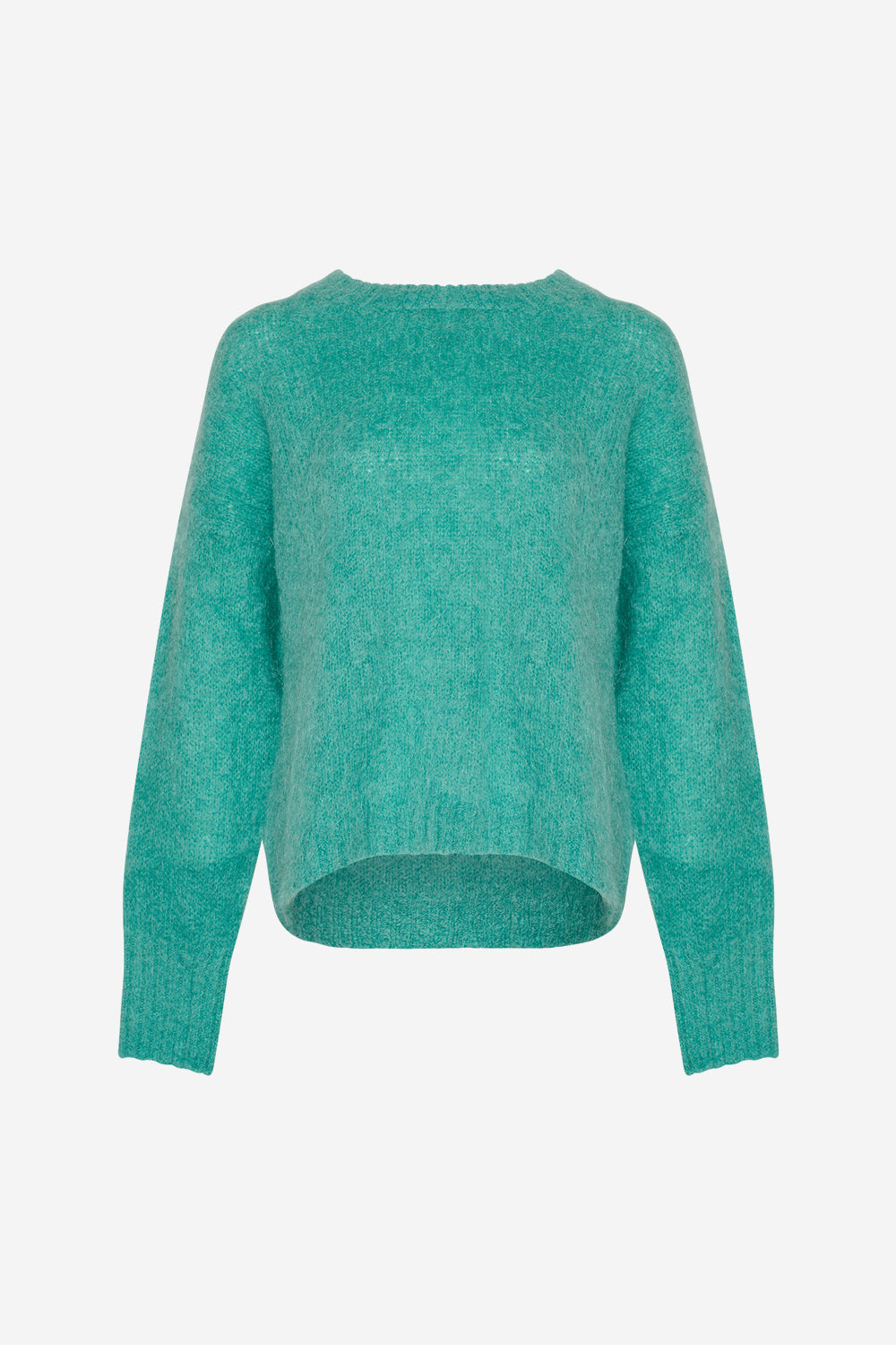 Noellas Belinda Sweater Green. Køb Striktrøjer hos www.noellafashion.dk