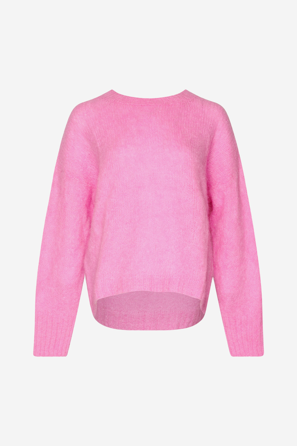 Noellas Belinda Sweater Pink. Køb Striktrøjer hos www.noellafashion.dk