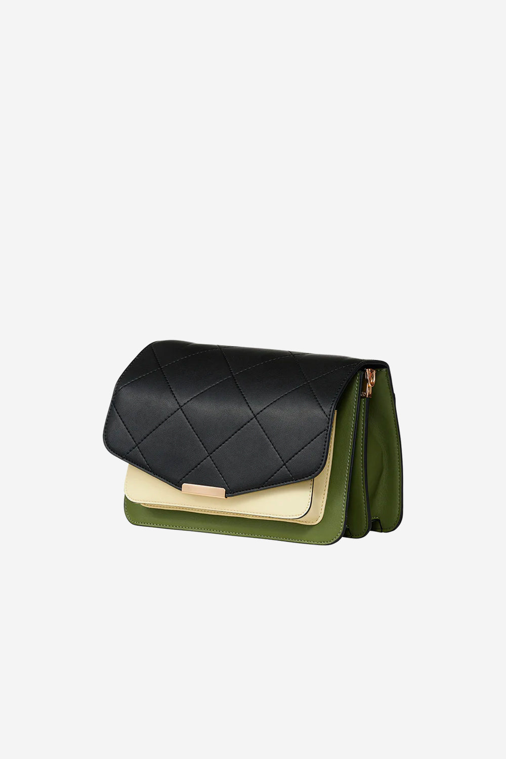 Blanca Bag Medium Black/Green/Cream