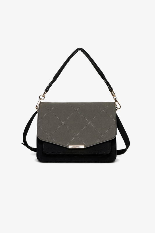 Noellas Blanca Multi Compartment Bag Dark Grey/Black. Køb Tasker hos www.noellafashion.dk