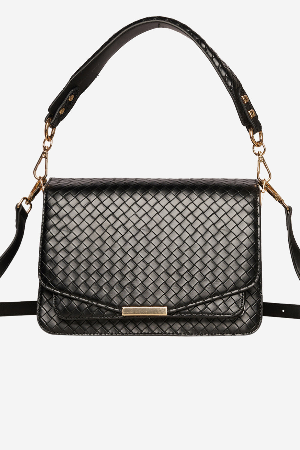 Blanca Braided Bag Black